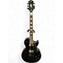Used Epiphone Les Paul Custom Black Solid Body Electric Guitar Black