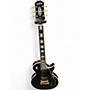 Used Epiphone Les Paul Custom Black Solid Body Electric Guitar Black