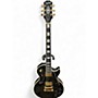 Used Epiphone Les Paul Custom Black Solid Body Electric Guitar Black