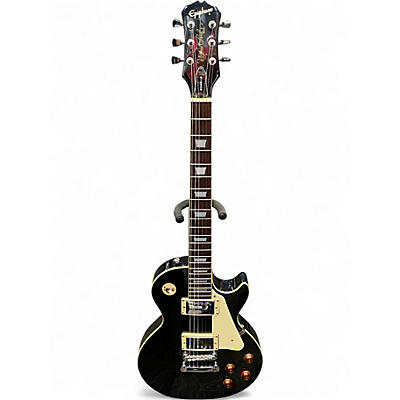 Used Epiphone Les Paul Custom Black Solid Body Electric Guitar