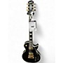 Used Epiphone Les Paul Custom Black Solid Body Electric Guitar Black