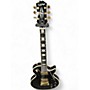 Used Epiphone Les Paul Custom Black Solid Body Electric Guitar Black