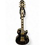 Used Epiphone Les Paul Custom Black Solid Body Electric Guitar Black