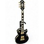 Used Epiphone Les Paul Custom Black Solid Body Electric Guitar Black