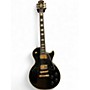 Used Epiphone Les Paul Custom Black Solid Body Electric Guitar Black