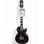 Used Epiphone Les Paul Custom Black Solid Body Electric Guitar Black