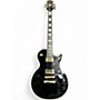 Used Epiphone Les Paul Custom Black Solid Body Electric Guitar Black