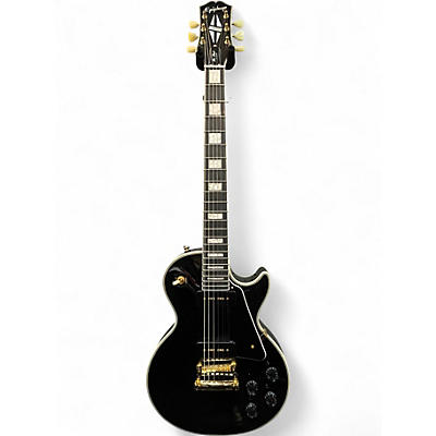 Used Epiphone Les Paul Custom Black Solid Body Electric Guitar