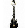 Used Epiphone Les Paul Custom Black Solid Body Electric Guitar Black