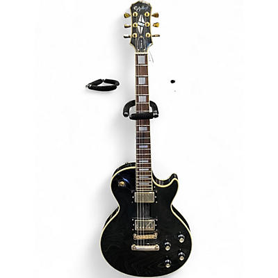 Used Epiphone Les Paul Custom Black Solid Body Electric Guitar