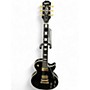 Used Epiphone Les Paul Custom Black Solid Body Electric Guitar Black