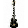 Used Epiphone Les Paul Custom Black Solid Body Electric Guitar Black