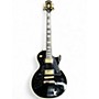 Used Epiphone Les Paul Custom Black Solid Body Electric Guitar Black