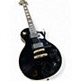 Used Epiphone Les Paul Custom Black Solid Body Electric Guitar Black