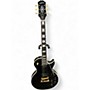 Used Epiphone Les Paul Custom Black Solid Body Electric Guitar Black