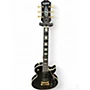 Used Epiphone Les Paul Custom Black Solid Body Electric Guitar Black