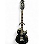 Used Epiphone Les Paul Custom Black Solid Body Electric Guitar Black
