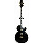 Used Epiphone Les Paul Custom Black and Gold Solid Body Electric Guitar Black and Gold