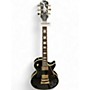 Used Epiphone Les Paul Custom Black and Gold Solid Body Electric Guitar Black and Gold