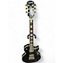 Used Epiphone Les Paul Custom Black and Gold Solid Body Electric Guitar Black and Gold