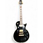 Used Epiphone Les Paul Custom Black and Gold Solid Body Electric Guitar Black and Gold