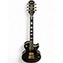 Used Epiphone Les Paul Custom Black and Gold Solid Body Electric Guitar Black and Gold