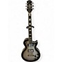 Used Epiphone Les Paul Custom Black and Silver Solid Body Electric Guitar Black and Silver