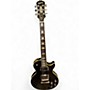 Used Epiphone Les Paul Custom Black and White Solid Body Electric Guitar Black and White