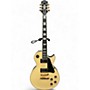 Used Epiphone Les Paul Custom Blackback Pro Antique Ivory Solid Body Electric Guitar Antique Ivory