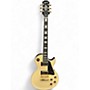 Used Epiphone Les Paul Custom Blackback Pro Antique Ivory Solid Body Electric Guitar Antique Ivory