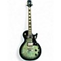 Used Epiphone Les Paul Custom Blue Ghost Flames Solid Body Electric Guitar Blue Ghost Flames