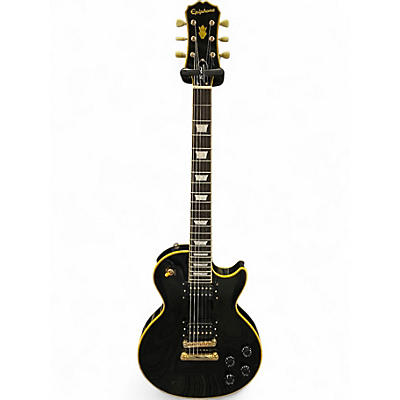 Used Epiphone Les Paul Custom Classic Black Solid Body Electric Guitar