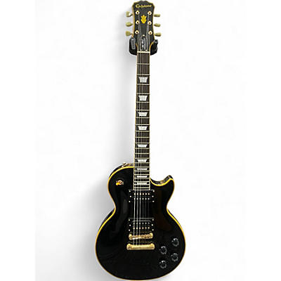 Used Epiphone Les Paul Custom Classic Ebony Solid Body Electric Guitar