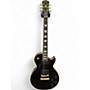 Used Epiphone Les Paul Custom Classic Ebony Solid Body Electric Guitar Ebony