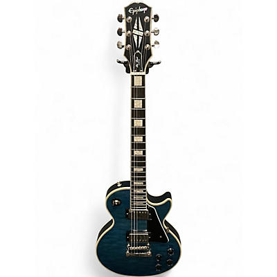 Used Epiphone Les Paul Custom Cobra Burst  Solid Body Electric Guitar