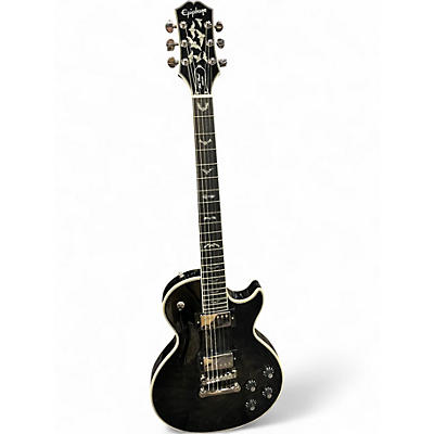 Used Epiphone Les Paul Custom Dark Purple Burst Solid Body Electric Guitar
