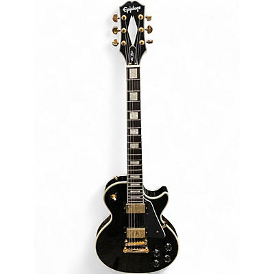 美品　Epiphone　エピフォン　レスポールカスタムプロ　レフティ Epiphone エピフォン Les Paul Custom AW Left-handed
