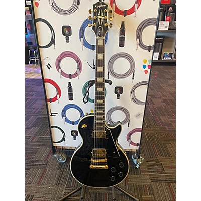 Epiphone Used Epiphone Les Paul Custom Ebony Solid Body Electric Guitar