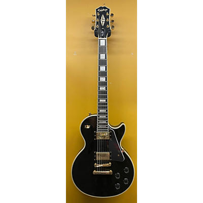 Epiphone Used Epiphone Les Paul Custom Ebony Solid Body Electric Guitar