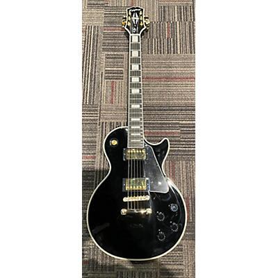 Epiphone Used Epiphone Les Paul Custom Ebony Solid Body Electric Guitar