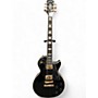 Used Epiphone Les Paul Custom Ebony Solid Body Electric Guitar Ebony