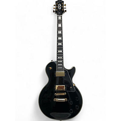 Used Epiphone Les Paul Custom Ebony Solid Body Electric Guitar