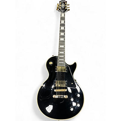 Used Epiphone Les Paul Custom Ebony Solid Body Electric Guitar