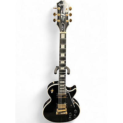 Used Epiphone Les Paul Custom Ebony Solid Body Electric Guitar