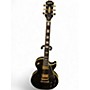Used Epiphone Les Paul Custom Ebony Solid Body Electric Guitar Ebony