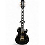 Used Epiphone Les Paul Custom Ebony Solid Body Electric Guitar Ebony