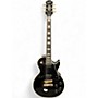 Used Epiphone Les Paul Custom Ebony Solid Body Electric Guitar Ebony