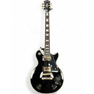 Used Epiphone Les Paul Custom Ebony Solid Body Electric Guitar