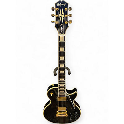 Used Epiphone Les Paul Custom Ebony Solid Body Electric Guitar