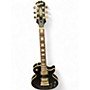Used Epiphone Les Paul Custom Ebony Solid Body Electric Guitar Ebony